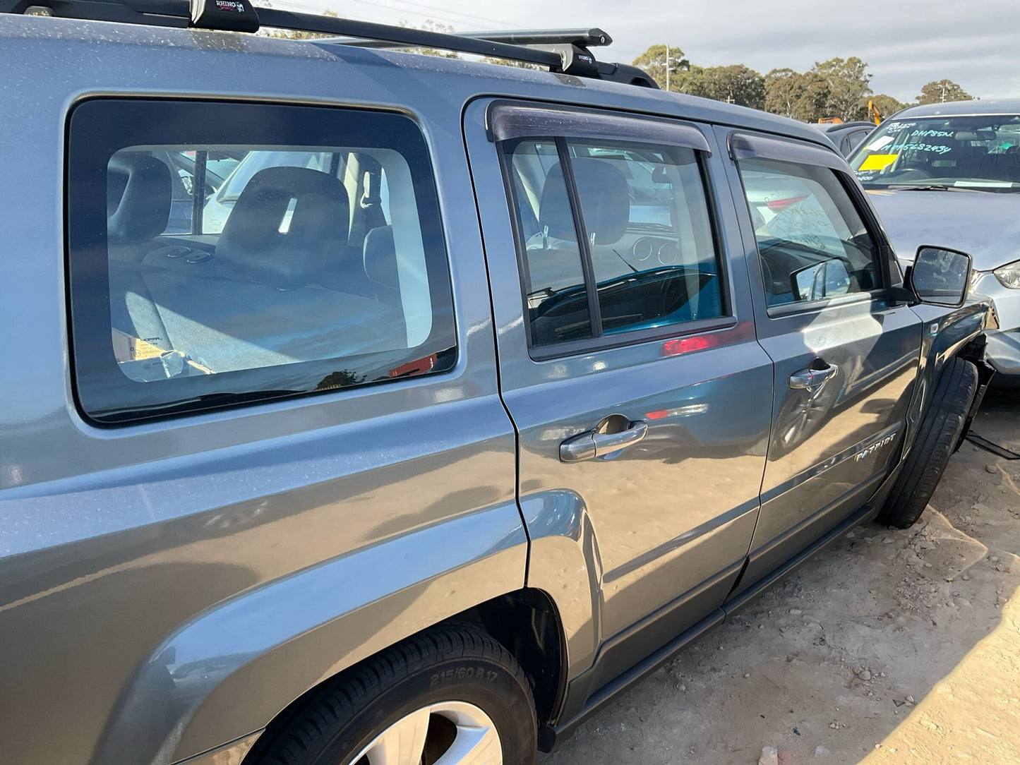 2012 JEEP PATRIOT MK, 08/07-12/16 5155450AB RIGHT REAR DOOR WINDOW