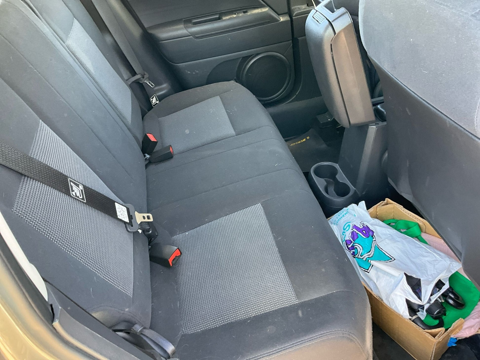 2012 JEEP PATRIOT MK, 08/07-12/16 5155450AB RIGHT REAR DOOR WINDOW