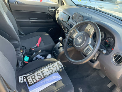 2012 JEEP PATRIOT LH FRONT, SEAT BELT ONLY, MK, 08/07-12/16 1BS031DVAD/1YR931DVAD SEAT BELT STALK