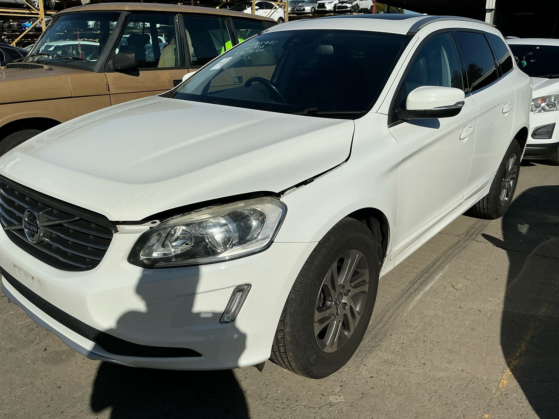 2014 VOLVO XC60 DZ, 02/09-04/17  HANDBRAKE LEVER