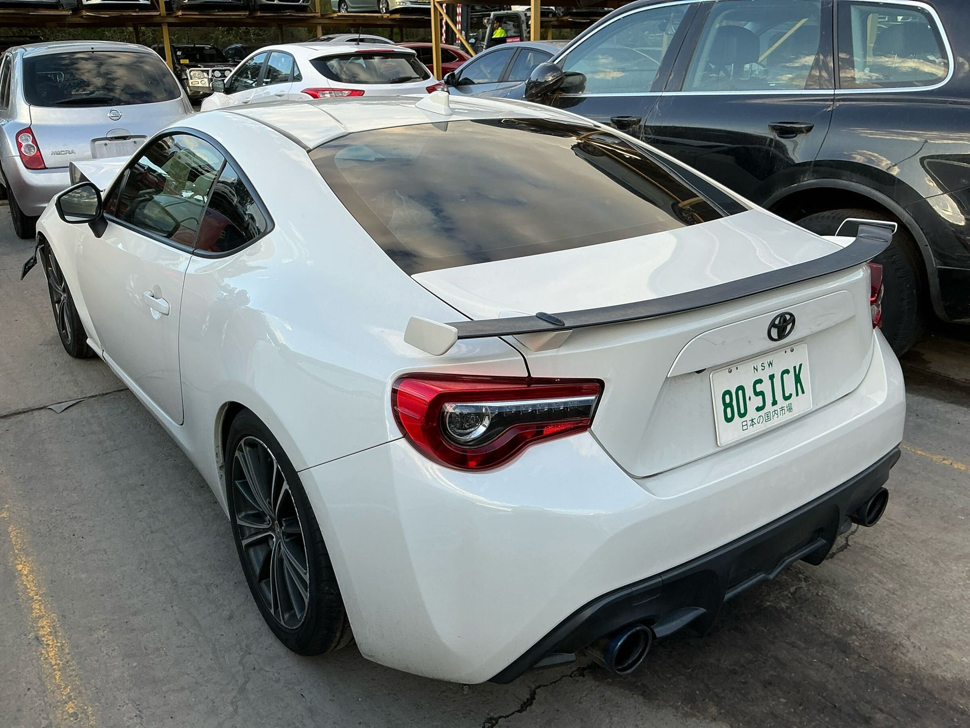 2020 TOYOTA 86 AFTERMARKET, ZN6, 04/12-09/21  LEFT TAILLIGHT