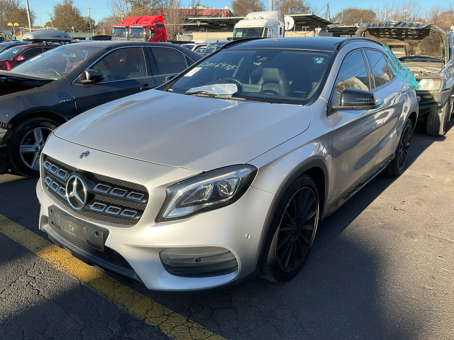 Wrecking 2018 MERCEDES GLA CLASS for Used Parts MB1645
