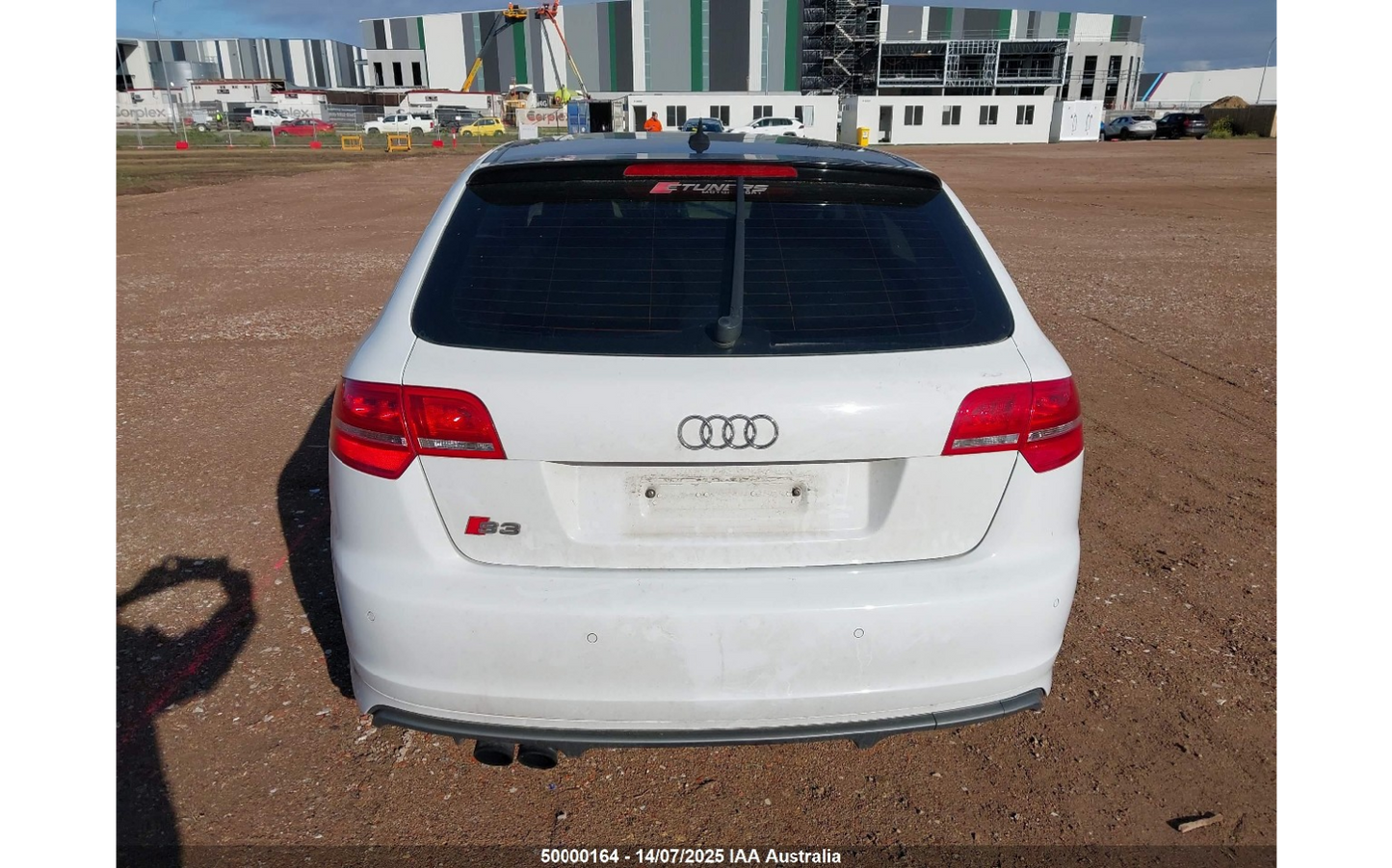 2010 AUDI A3 A3/S3, 8P, 5DR HATCH, 07/08-04/13 8P4945095E LEFT TAILLIGHT