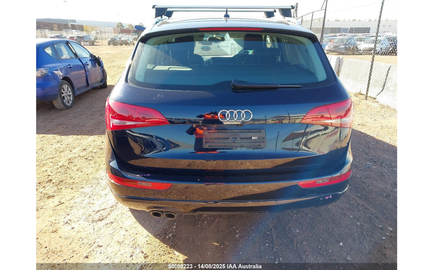 2010 AUDI Q5 RIGHT FRONT DOOR LOCK, 8R, DUAL ROW (7 PIN), P/N 8J2837016D, 12/08-01/17 8J2837016C DOOR BOOT GATE LOCK