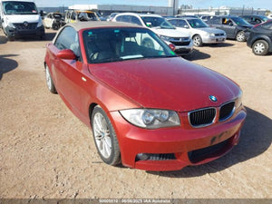 2009 BMW 1 SERIES E88, LH SIDE, CABRIO, 05/08-09/13 51167139445 SUNVISOR