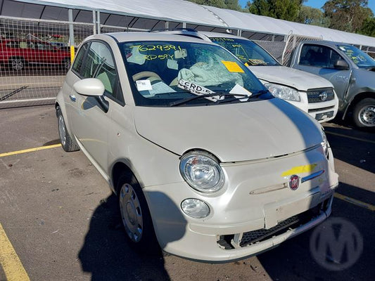 2014 FIAT 500 RIGHT FRONT DOOR LOCK, 03/08-  DOOR BOOT GATE LOCK