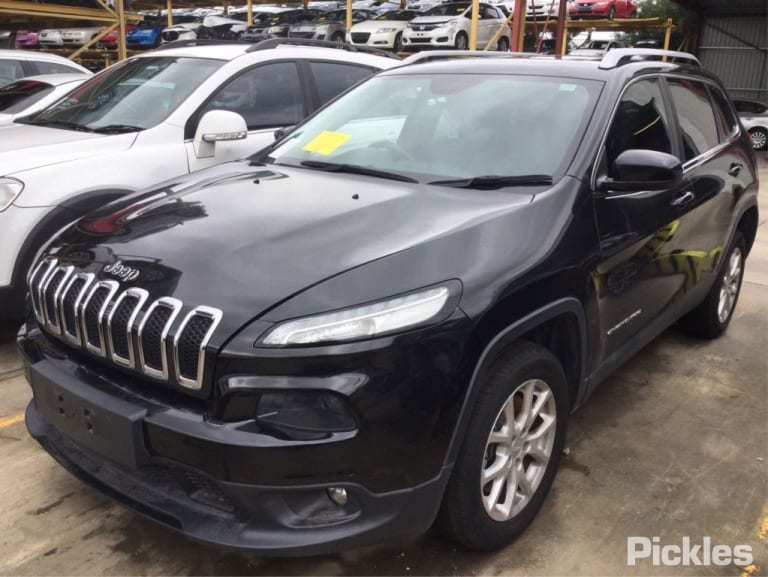 2014 JEEP CHEROKEE KL, 02/14-11/22  RIGHT FRONT DOOR