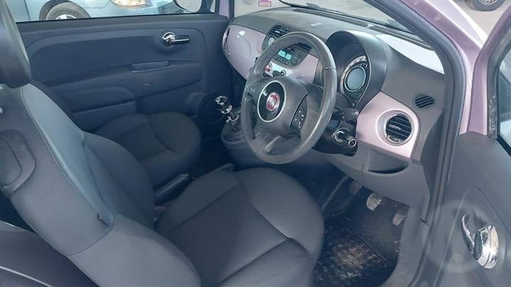 2013 FIAT 500 STEERING WHEEL, 03/08- 735452882 RIGHT AIRBAG