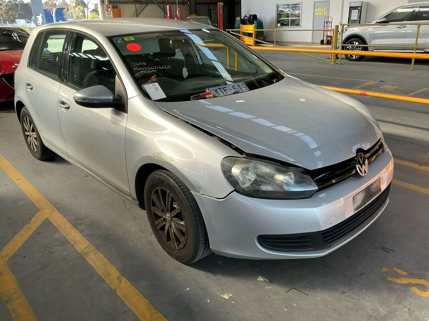 2011 VOLKSWAGEN GOLF GEN 6, STANDARD TYPE, 10/08-03/13 7N0907426K/7N0907426CM HEATER AC CONTROLS