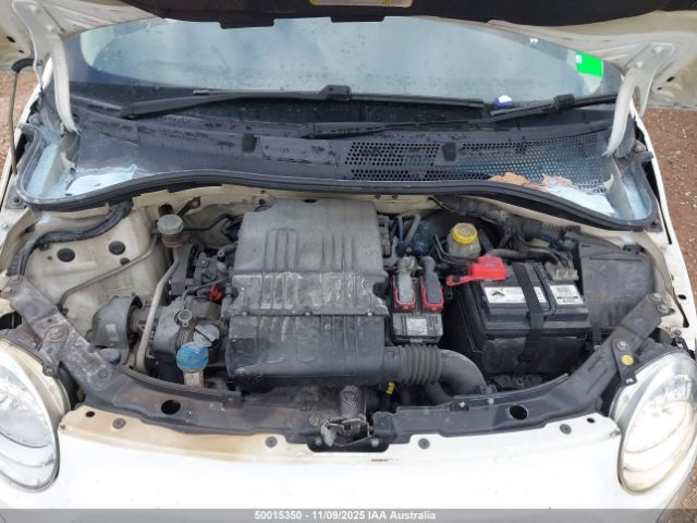 2013 FIAT 500 FUEL DOOR, 03/08- 51785379 FUEL DOOR FILLER