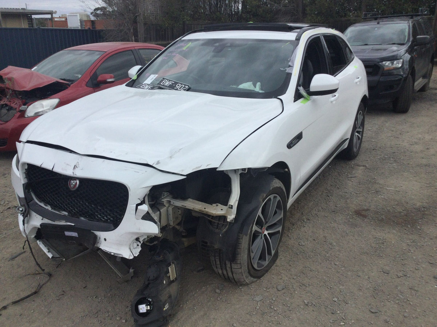 Wrecking 2017 JAGUAR F PACE for Used Parts JG1693