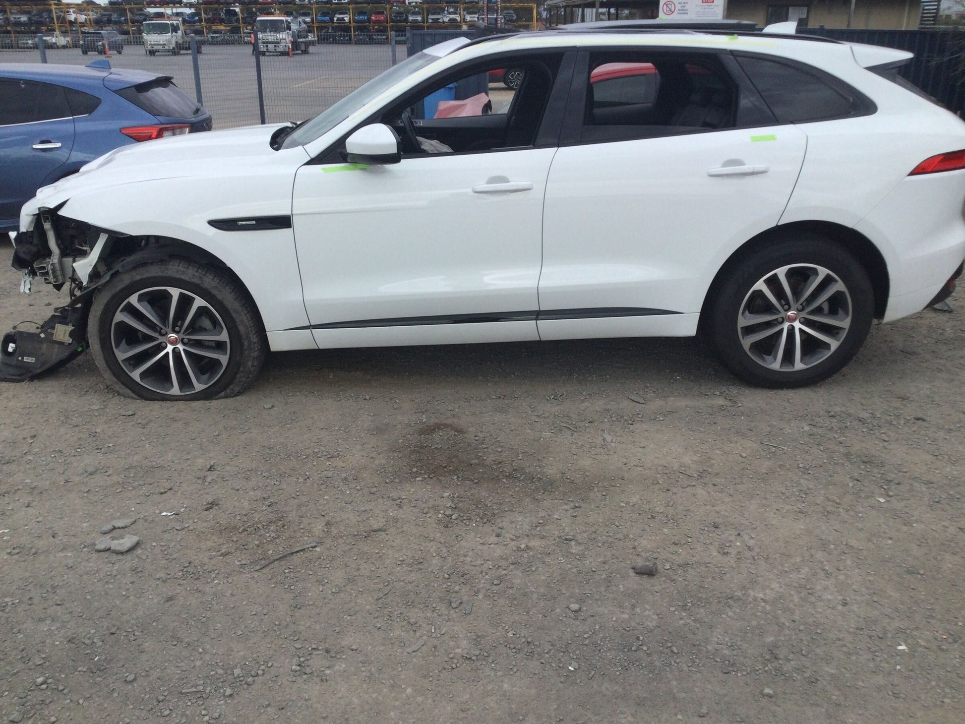 Wrecking 2017 JAGUAR F PACE for Used Parts JG1693