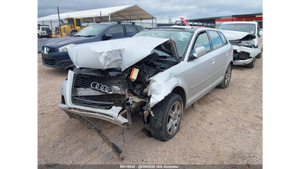 2012 AUDI A3 8P, 5DR TYPE, 03/04-04/13 8P4833051A LEFT REAR DOOR