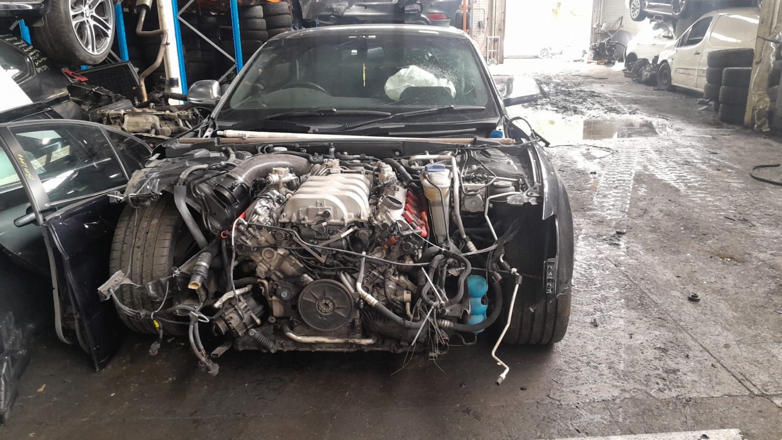 2008 AUDI A5/S5 SINGLE ZONE CLIMATE CONTROL, 8T, NON HEATED, 10/07-08/11  8T2820043AF HEATER AC CONTROLS