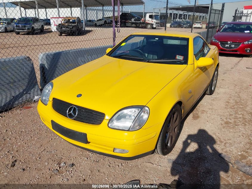 Wrecking 1999 MERCEDES SLK for Used Parts MB1709