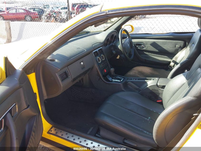 Wrecking 1999 MERCEDES SLK for Used Parts MB1709
