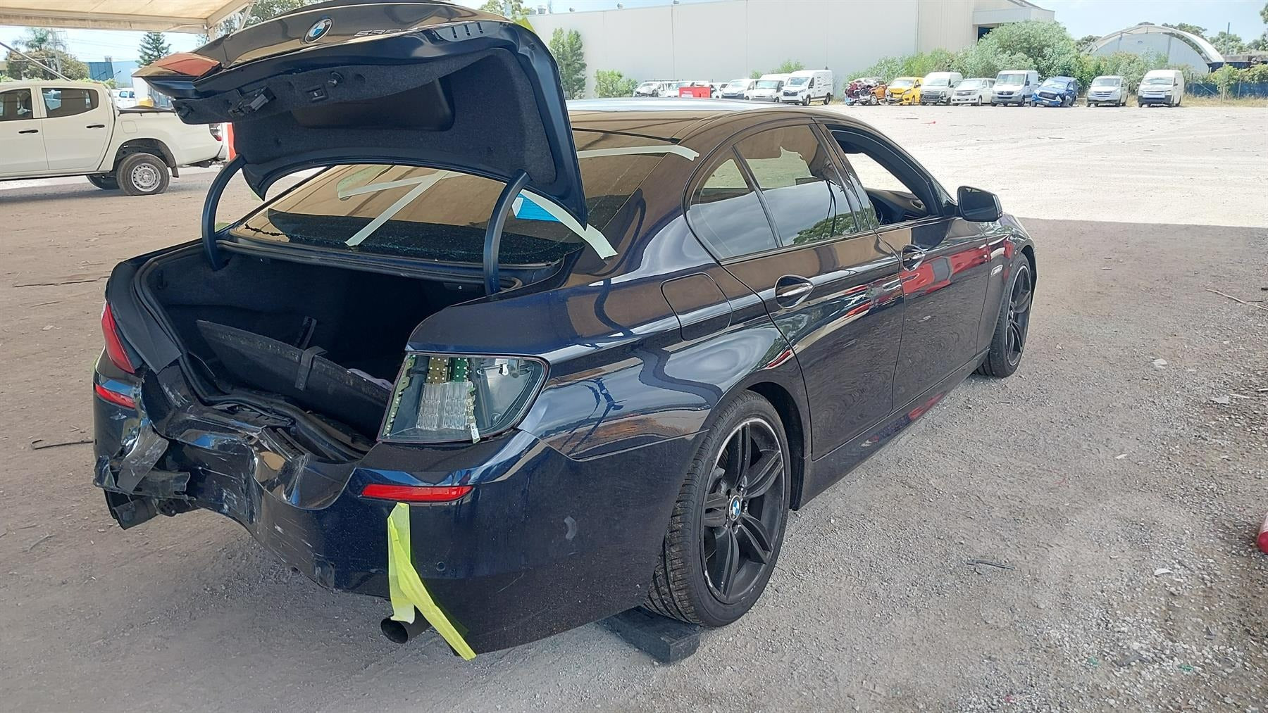 2011 BMW 5 SERIES F10/F11, SEDAN/WAGON, XENON, ADAPTIVE TYPE, 05/10-07/13 63117271906 RIGHT HEADLAMP