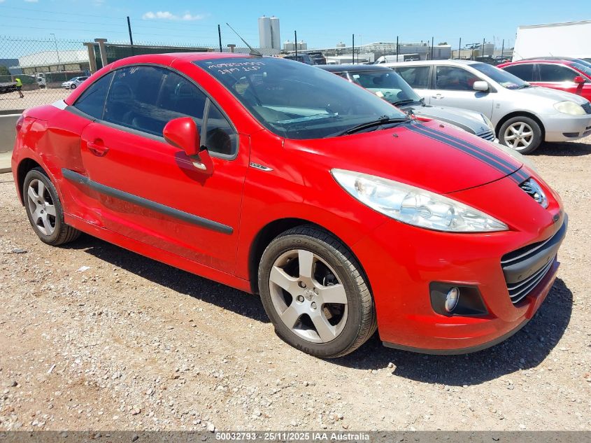 Wrecking 2012 PEUGEOT 207 for Used Parts PG1726