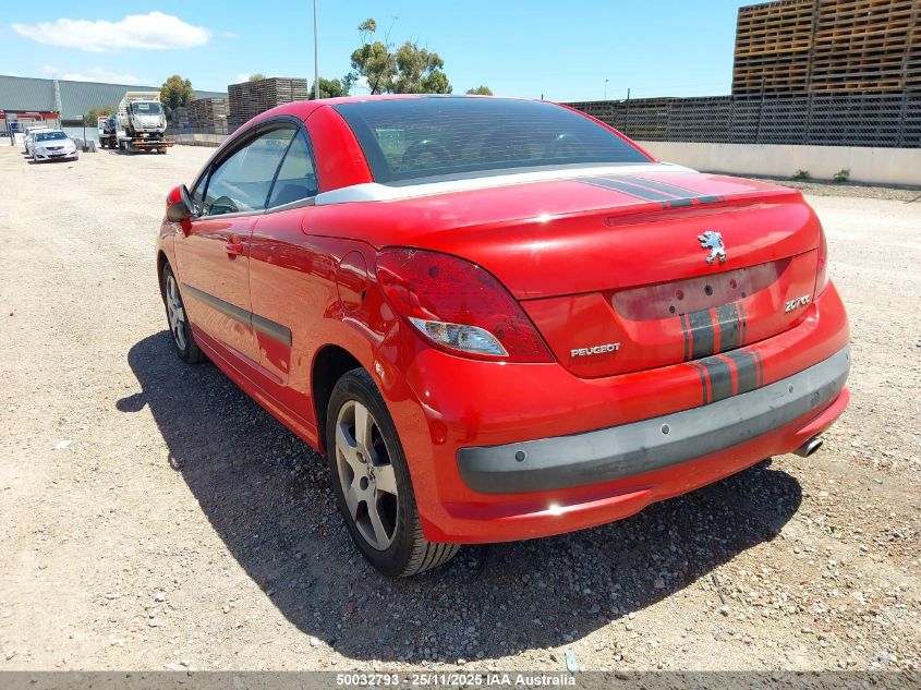 Wrecking 2012 PEUGEOT 207 for Used Parts PG1726