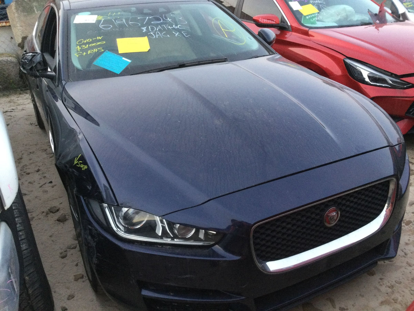 Wrecking 2016 JAGUAR XE for Used Parts JG1627