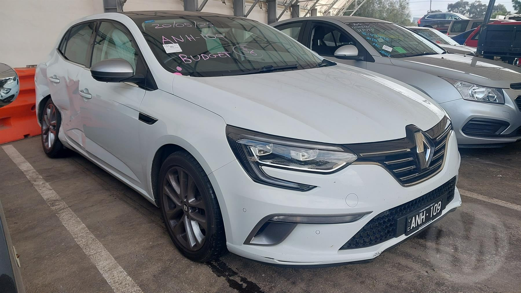 2017 RENAULT MEGANE DISPLAY UNIT, 8.7IN, BFB/LFF/KFB, 06/16-02/20  RADIO CD DVD SAT TV