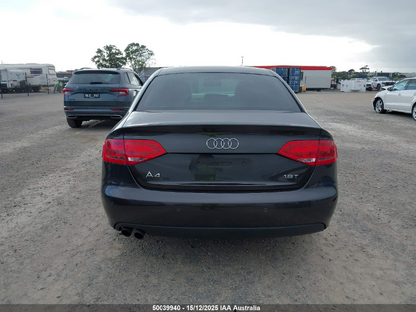 Wrecking 2008 AUDI A4 for Used Parts AU1752